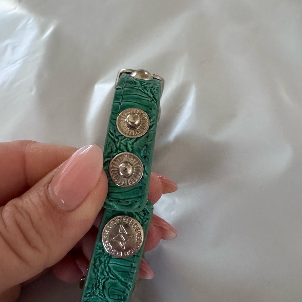 BCBGENERATION Fearless Silver and Teal Bracelet - Picture 8 of 9